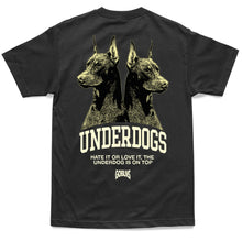 Load image into Gallery viewer, UNDERDOGS T-SHIRT:BLACK
