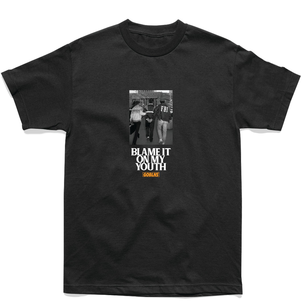 YOUTH T-SHIRT: BLACK